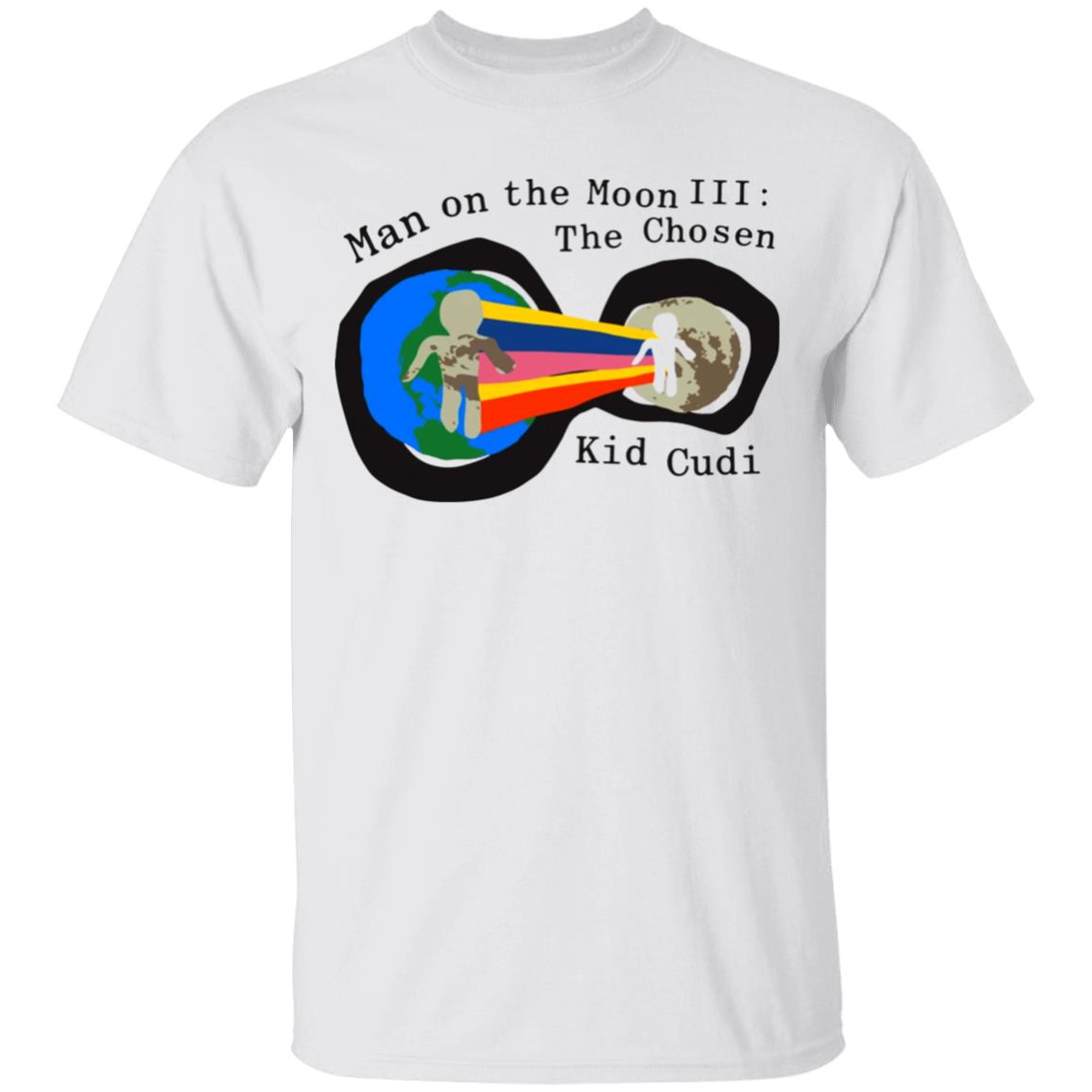 Man On The Moon 3 T Shirt Kid Cudi Merch Cpfm For Motm Iii Heaven On Earth T-Shirt - Teechipus
