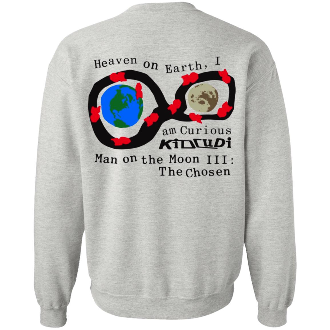 Man On The Moon 3 T Shirt Kid Cudi Merch Cpfm For Motm Iii Heaven On Earth T-Shirt - Teechipus