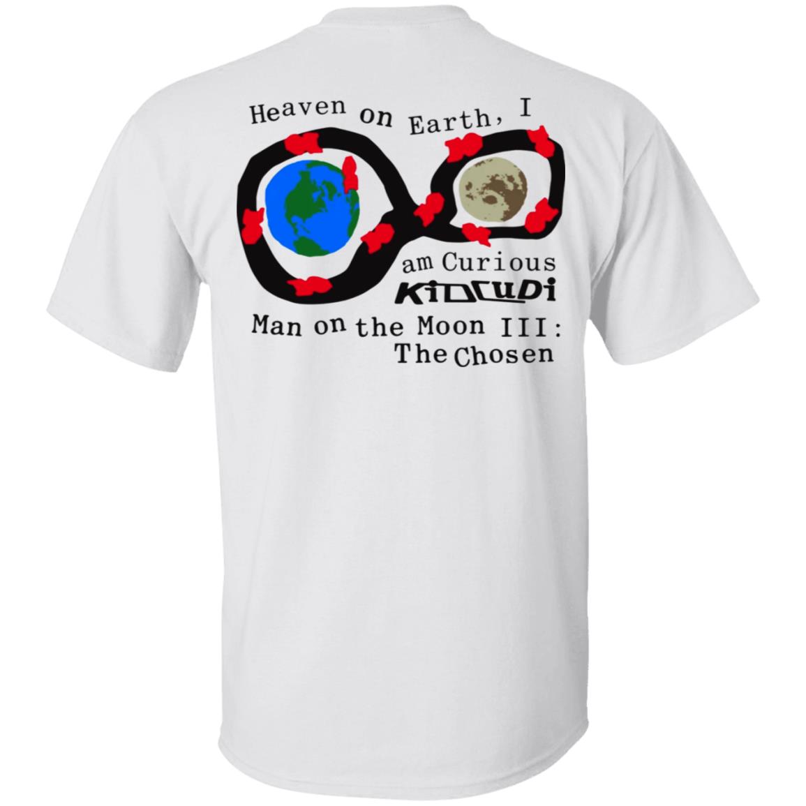 Man On The Moon 3 T Shirt Kid Cudi Merch Cpfm For Motm Iii Heaven On Earth T-Shirt - Teechipus