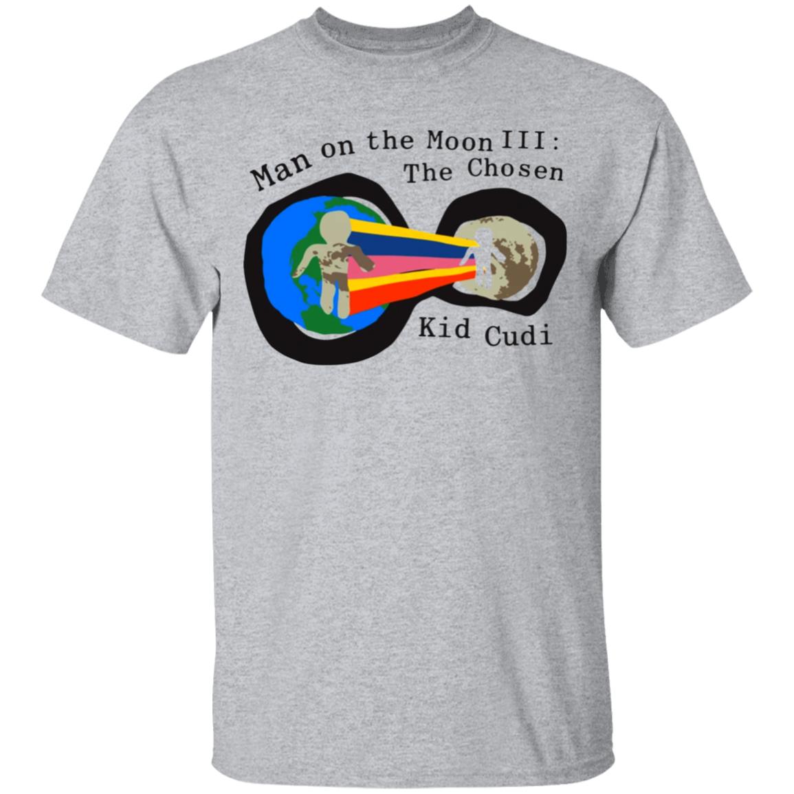 Man On The Moon 3 T Shirt Kid Cudi Merch Cpfm For Motm Iii Heaven On Earth T-Shirt - Teechipus