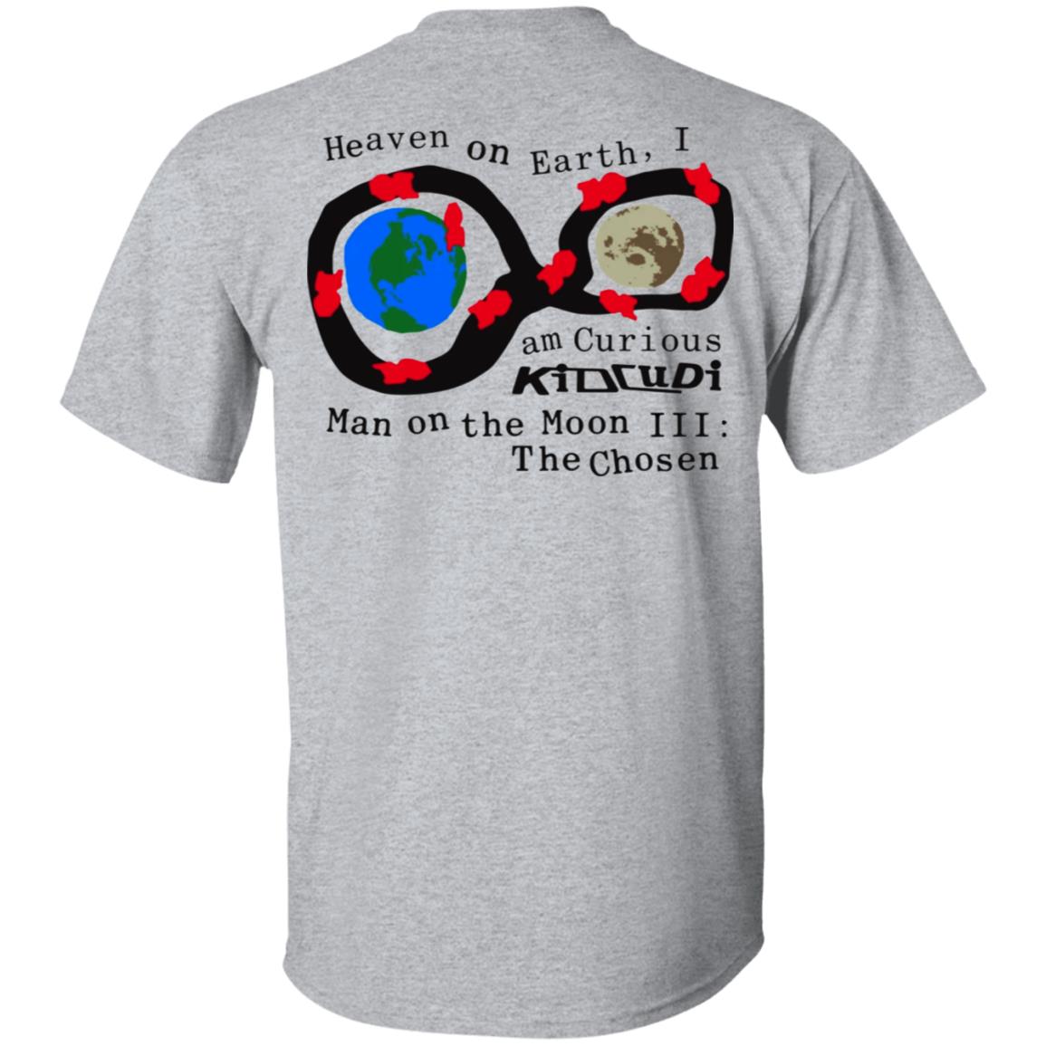 Man On The Moon 3 T Shirt Kid Cudi Merch Cpfm For Motm Iii Heaven On Earth T-Shirt - Teechipus