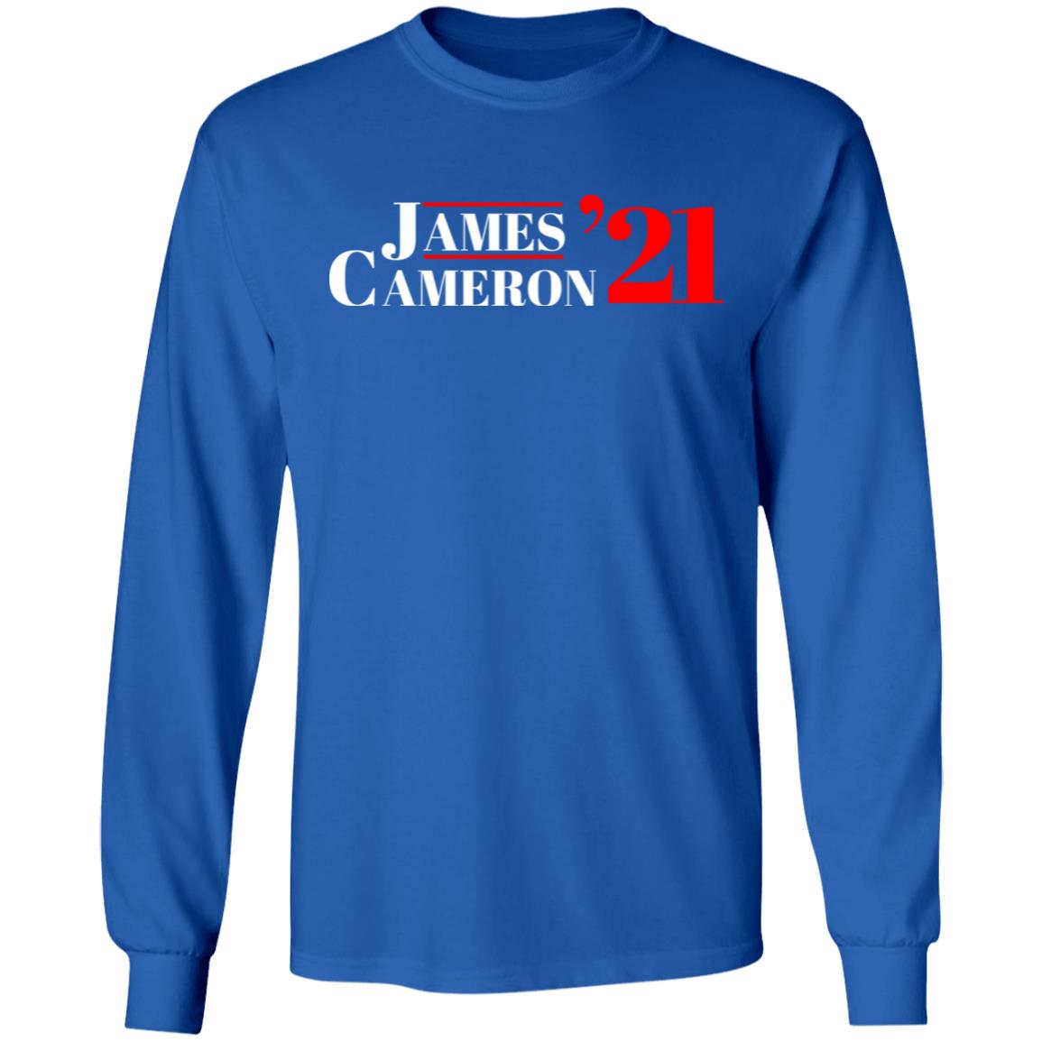 Tyler Cameron Merch James Cameron ’21 T Shirt Tyler Cameron Merch James Cameron ’21 Hoodie Sweatshirt - Teechipus