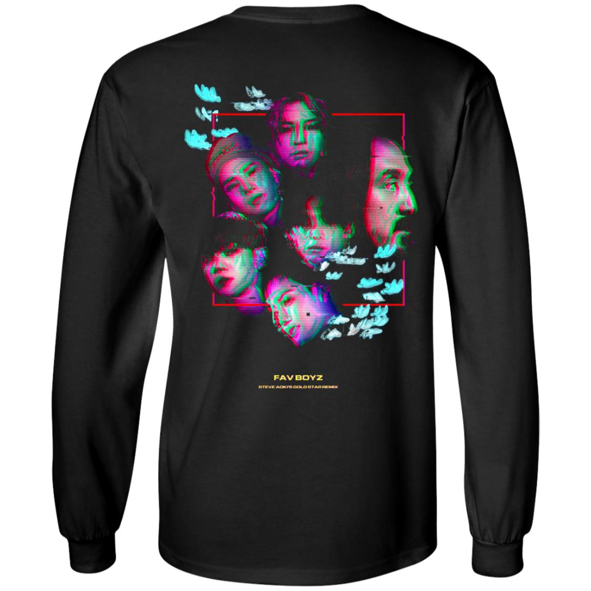 Dim Mak x Fav Boyz by A.C.E and Steve Aoki T Shirt Black Hoodie Sweatshirt - Teechipus