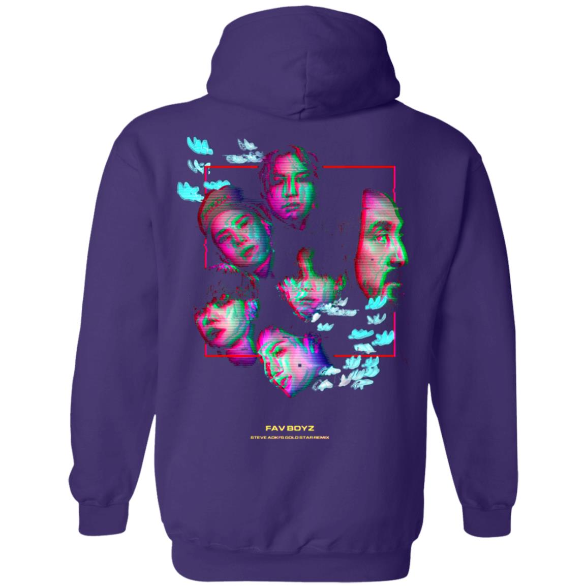 Dim Mak x Fav Boyz by A.C.E and Steve Aoki T Shirt Black Hoodie Sweatshirt - Teechipus