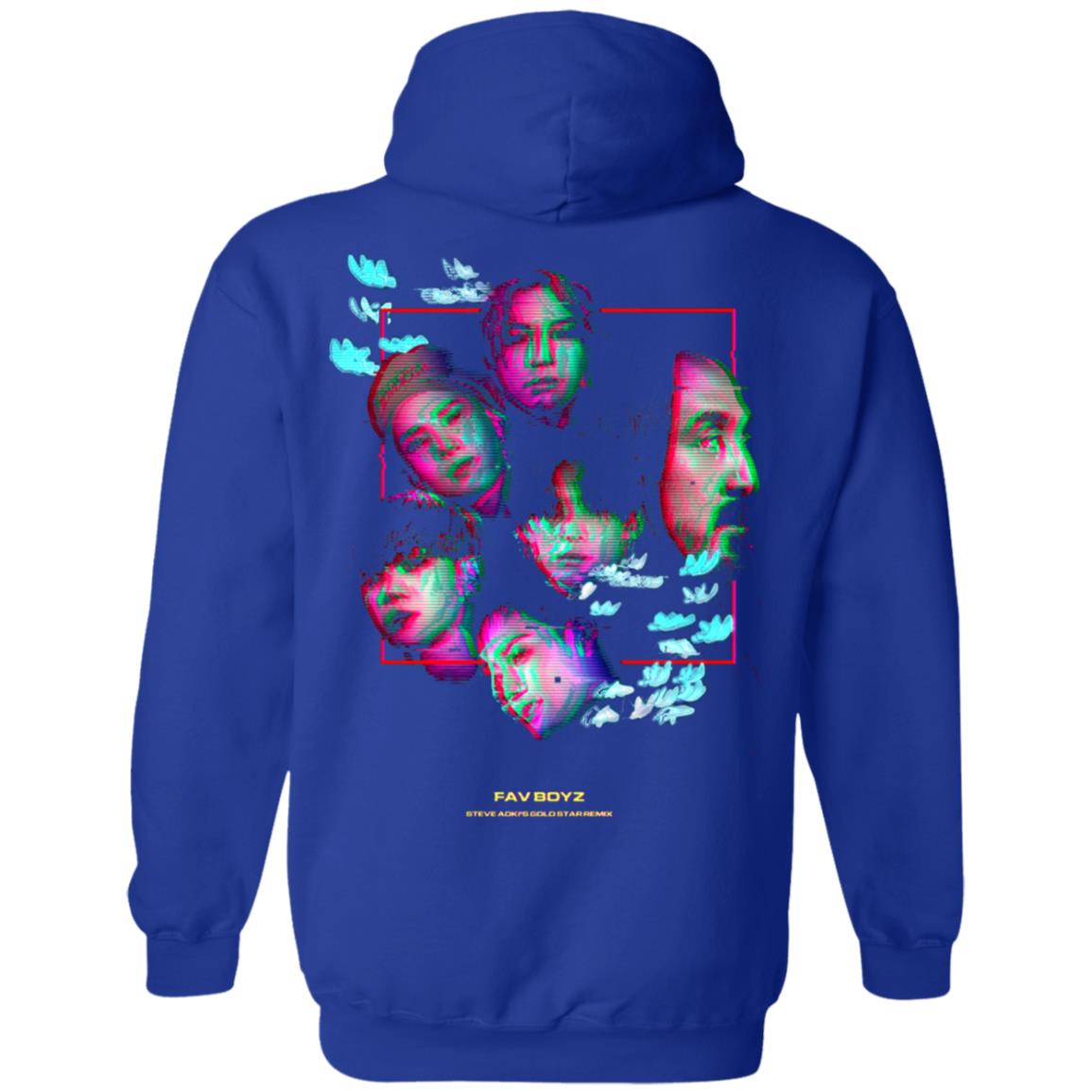 Dim Mak x Fav Boyz by A.C.E and Steve Aoki T Shirt Black Hoodie Sweatshirt - Teechipus