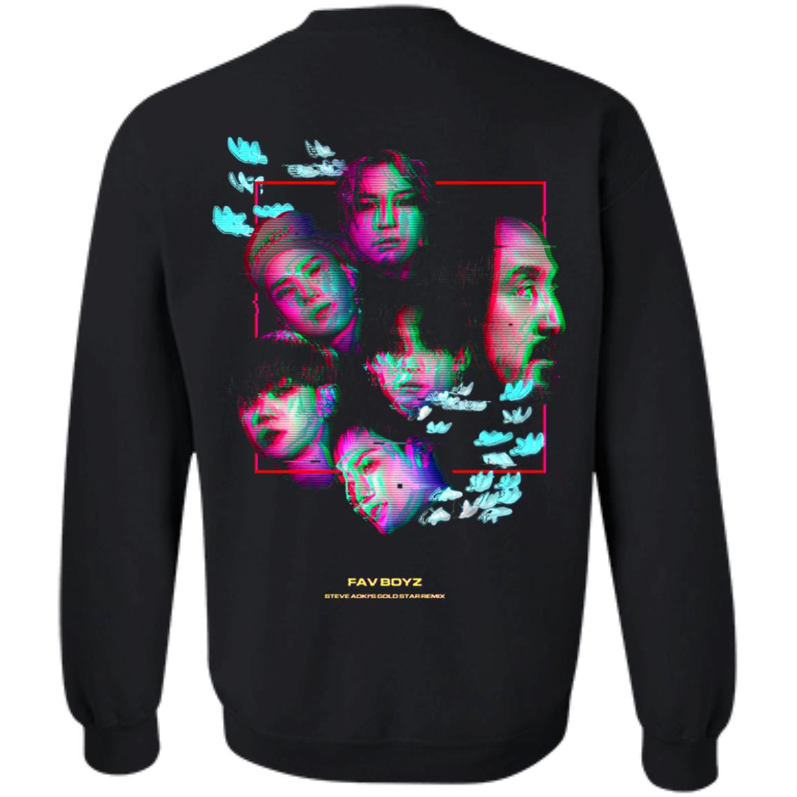 Dim Mak x Fav Boyz by A.C.E and Steve Aoki T Shirt Black Hoodie Sweatshirt - Teechipus