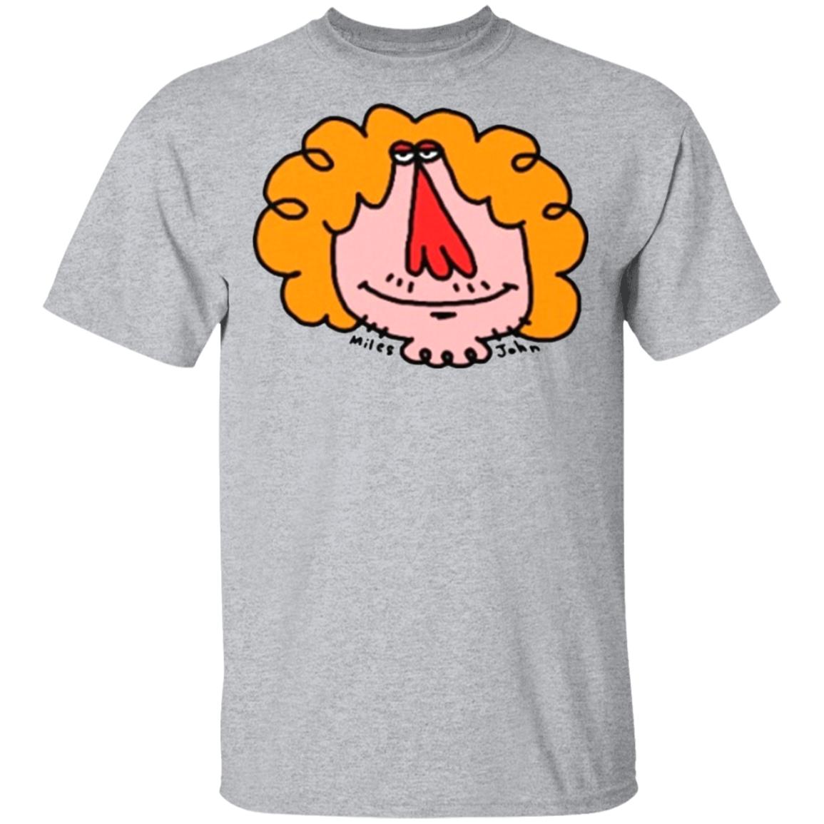 Milesjohn Merch Milesface T Shirt Milesjohn Merch Milesface White Hoodie Sweatshirt - Teechipus