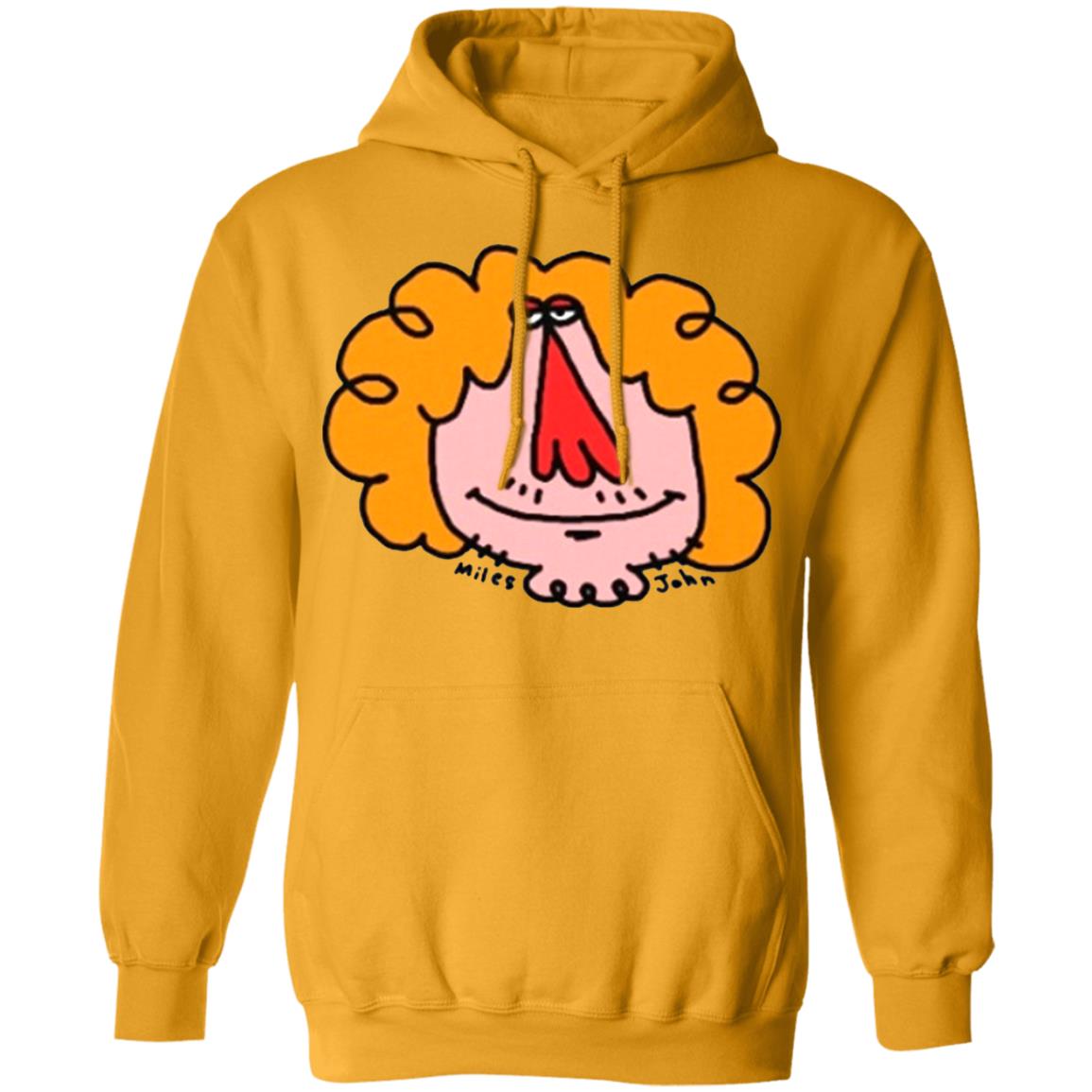 Milesjohn Merch Milesface T Shirt Milesjohn Merch Milesface White Hoodie Sweatshirt - Teechipus