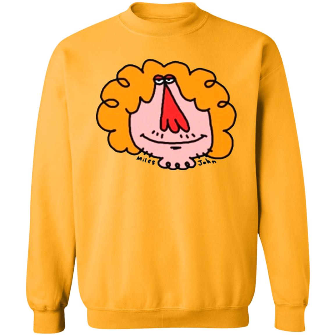 Milesjohn Merch Milesface T Shirt Milesjohn Merch Milesface White Hoodie Sweatshirt - Teechipus