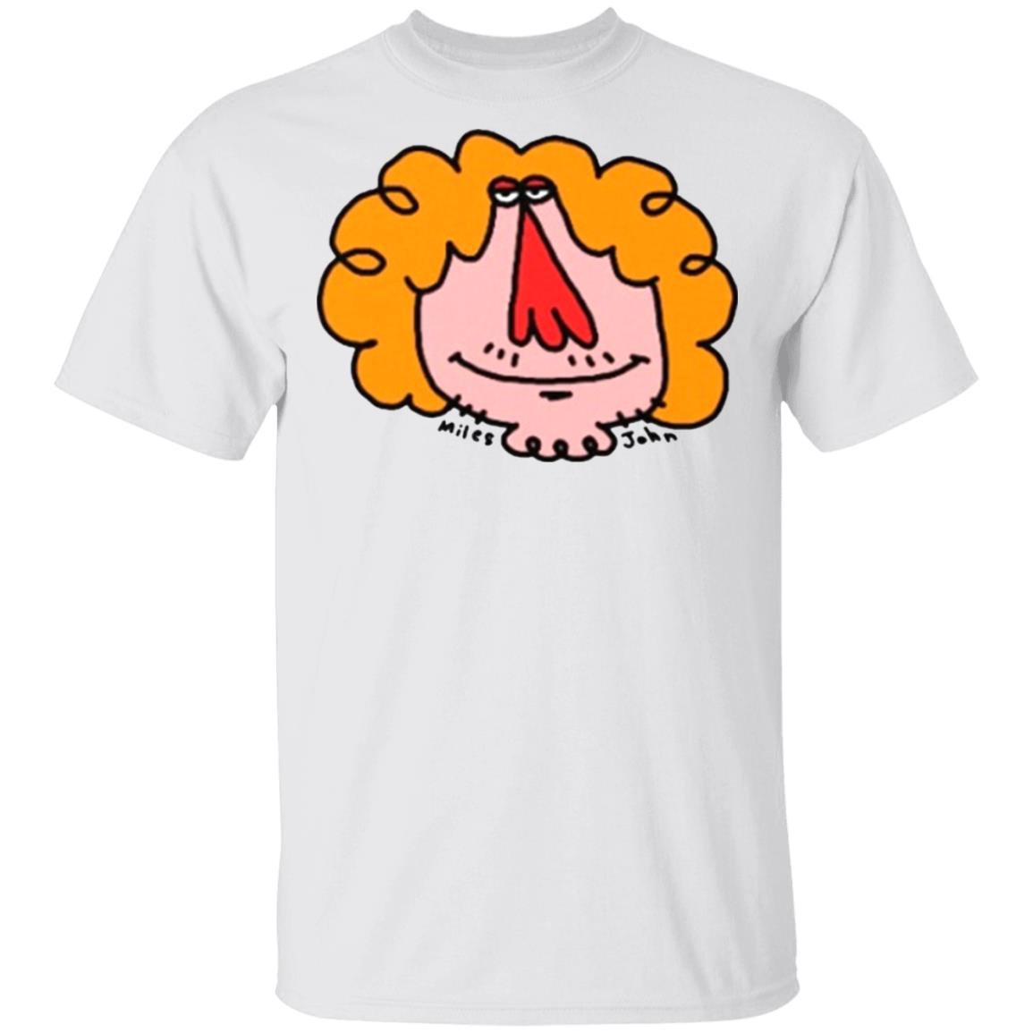 Milesjohn Merch Milesface T Shirt Milesjohn Merch Milesface White Hoodie Sweatshirt - Teechipus