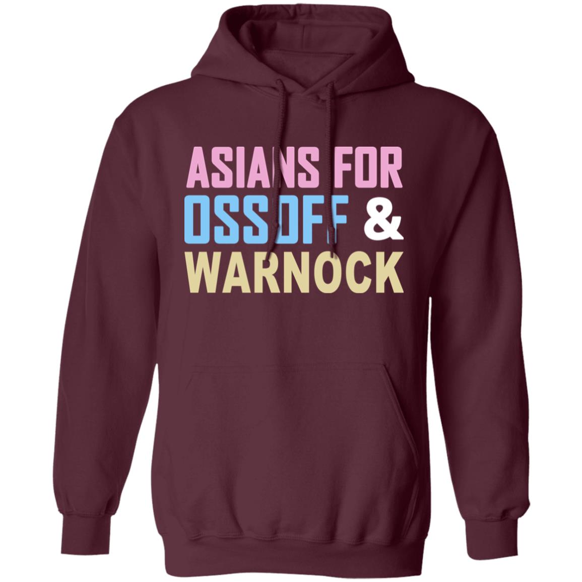 Asians For Ossoff Warnock T Shirt Hoodie Sweatshirt - Teechipus