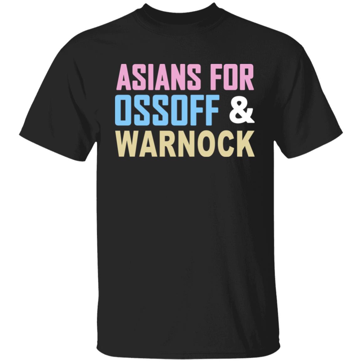 Asians For Ossoff Warnock T Shirt Hoodie Sweatshirt - Teechipus