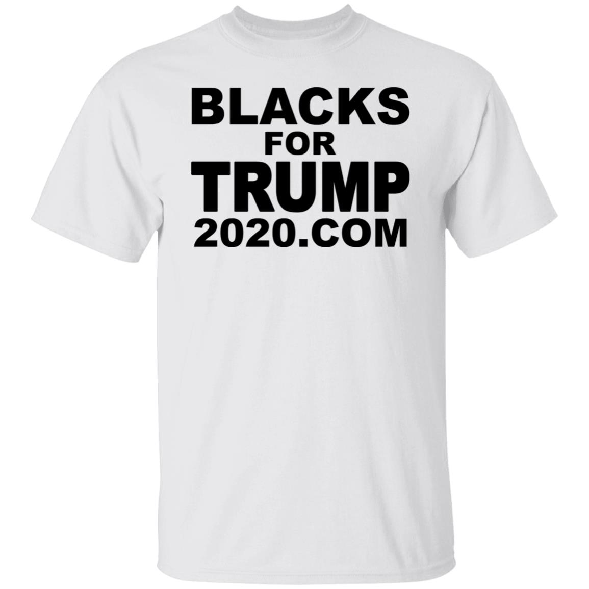 Blacks For Trump 2020.Com T Shirt Hoodie Sweatshirt - Teechipus