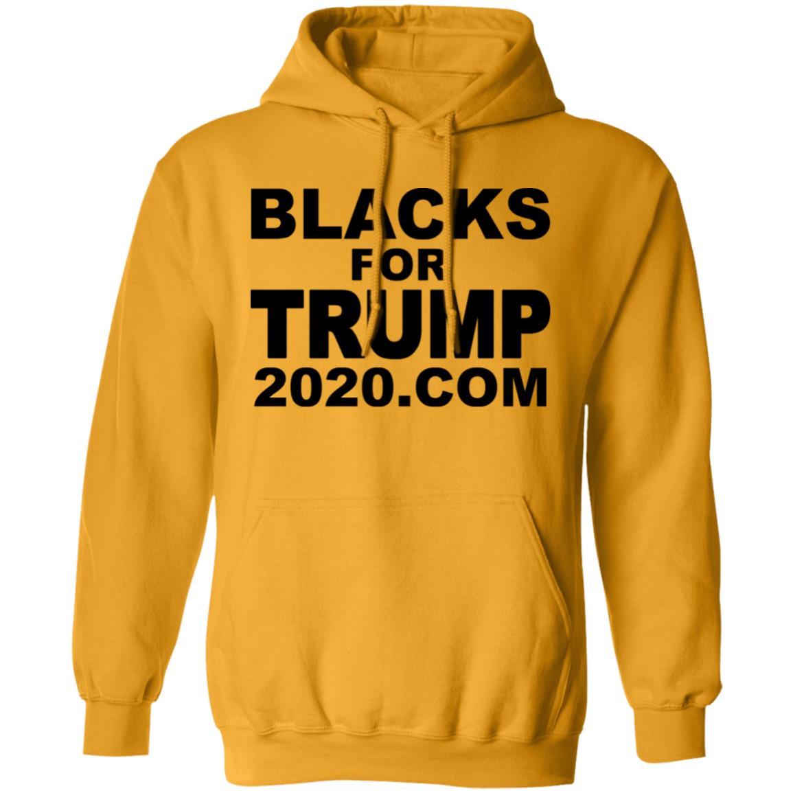 Blacks For Trump 2020.Com T Shirt Hoodie Sweatshirt - Teechipus
