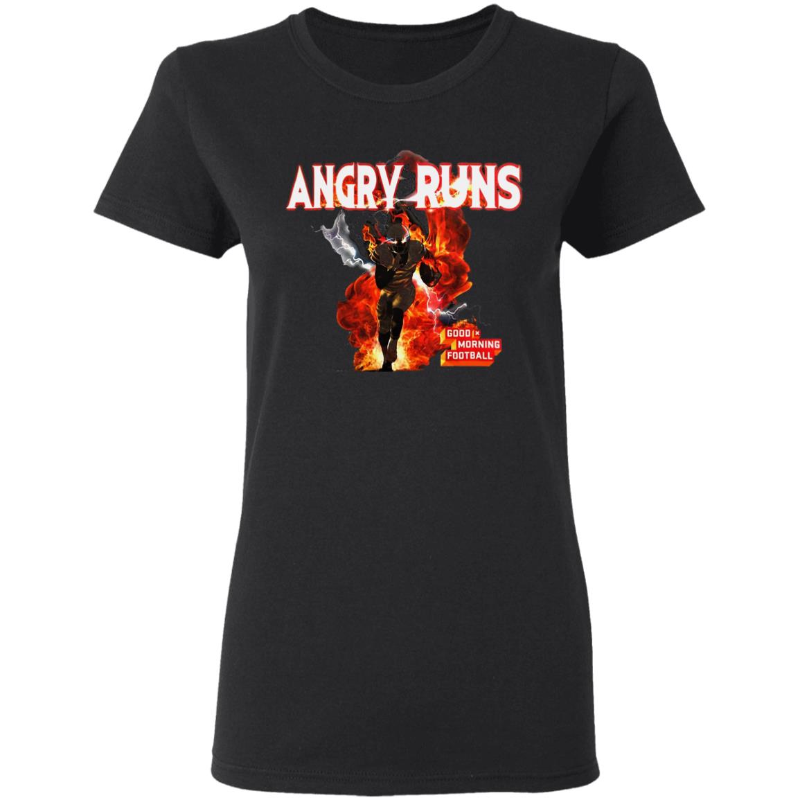 Angry Runs T Shirt Angry Runs Good Morning Football T Shirt Hoodie Sweatshirt - Teechipus