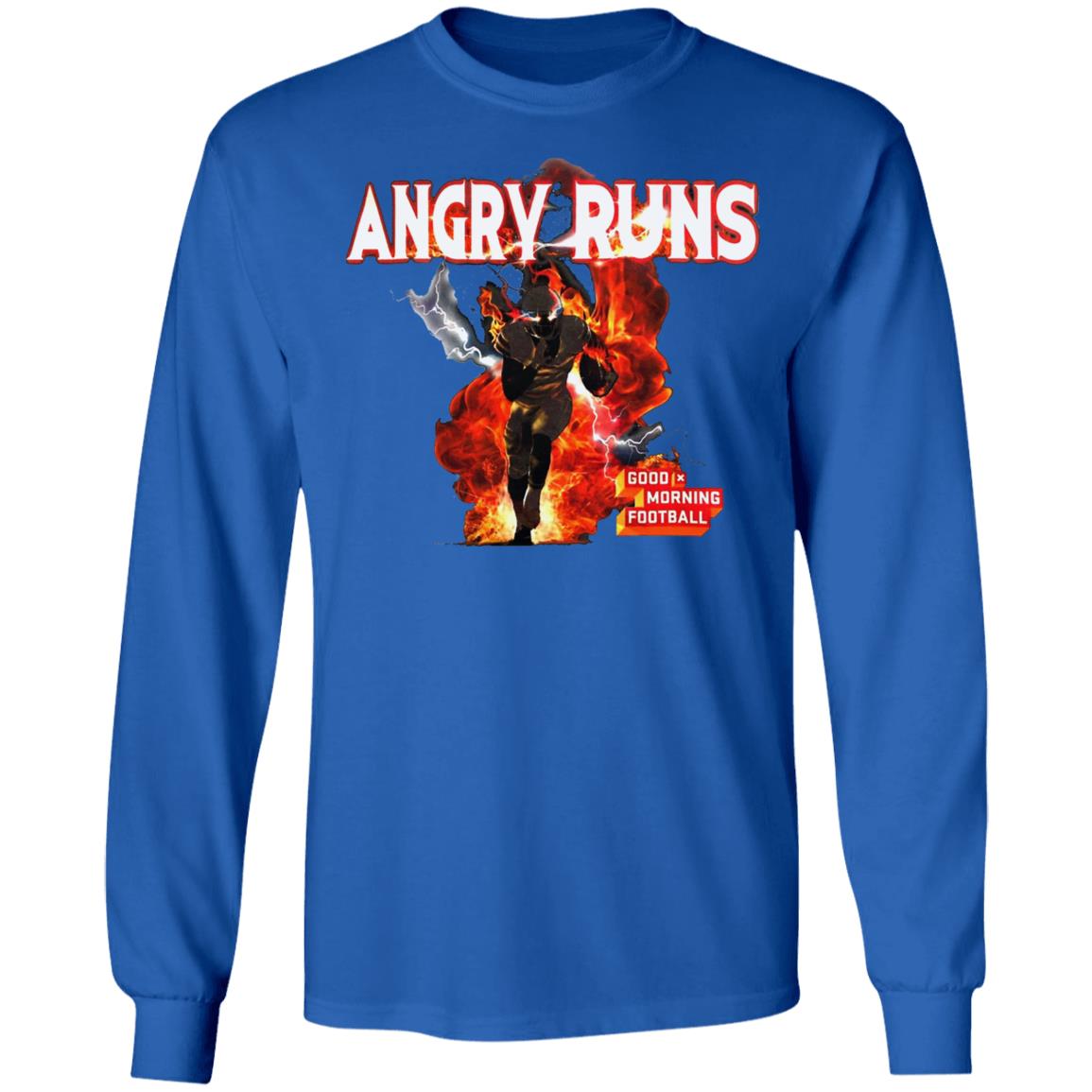 Angry Runs T Shirt Angry Runs Good Morning Football T Shirt Hoodie Sweatshirt - Teechipus