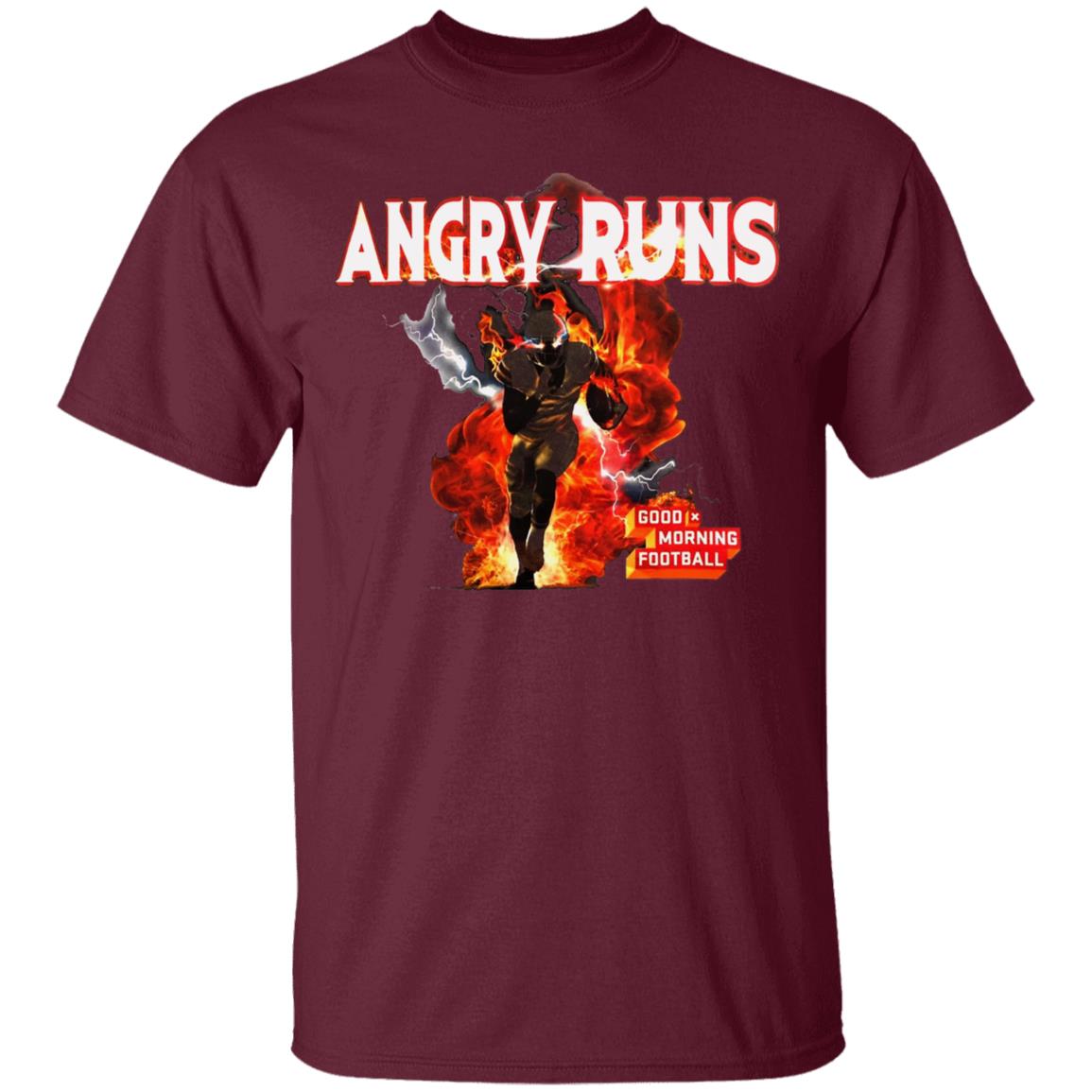Angry Runs T Shirt Angry Runs Good Morning Football T Shirt Hoodie Sweatshirt - Teechipus