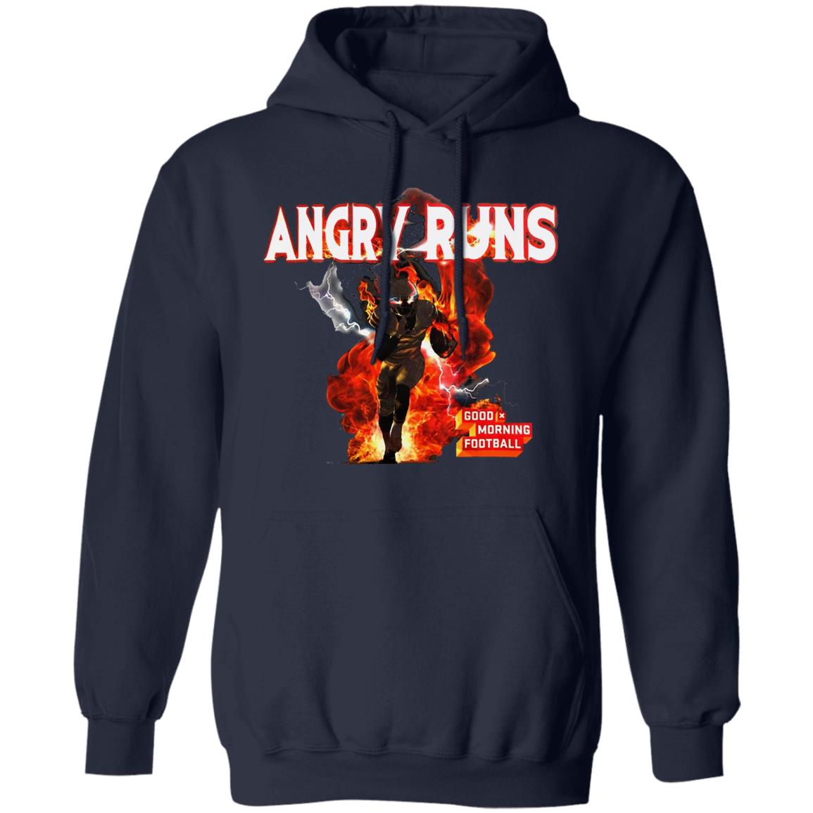 Angry Runs T Shirt Angry Runs Good Morning Football T Shirt Hoodie Sweatshirt - Teechipus