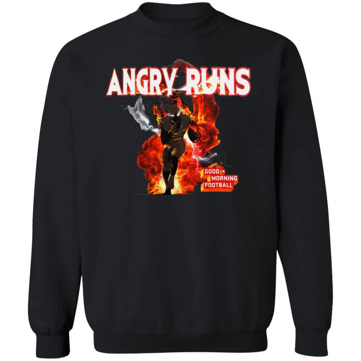 Angry Runs T Shirt Angry Runs Good Morning Football T Shirt Hoodie Sweatshirt - Teechipus