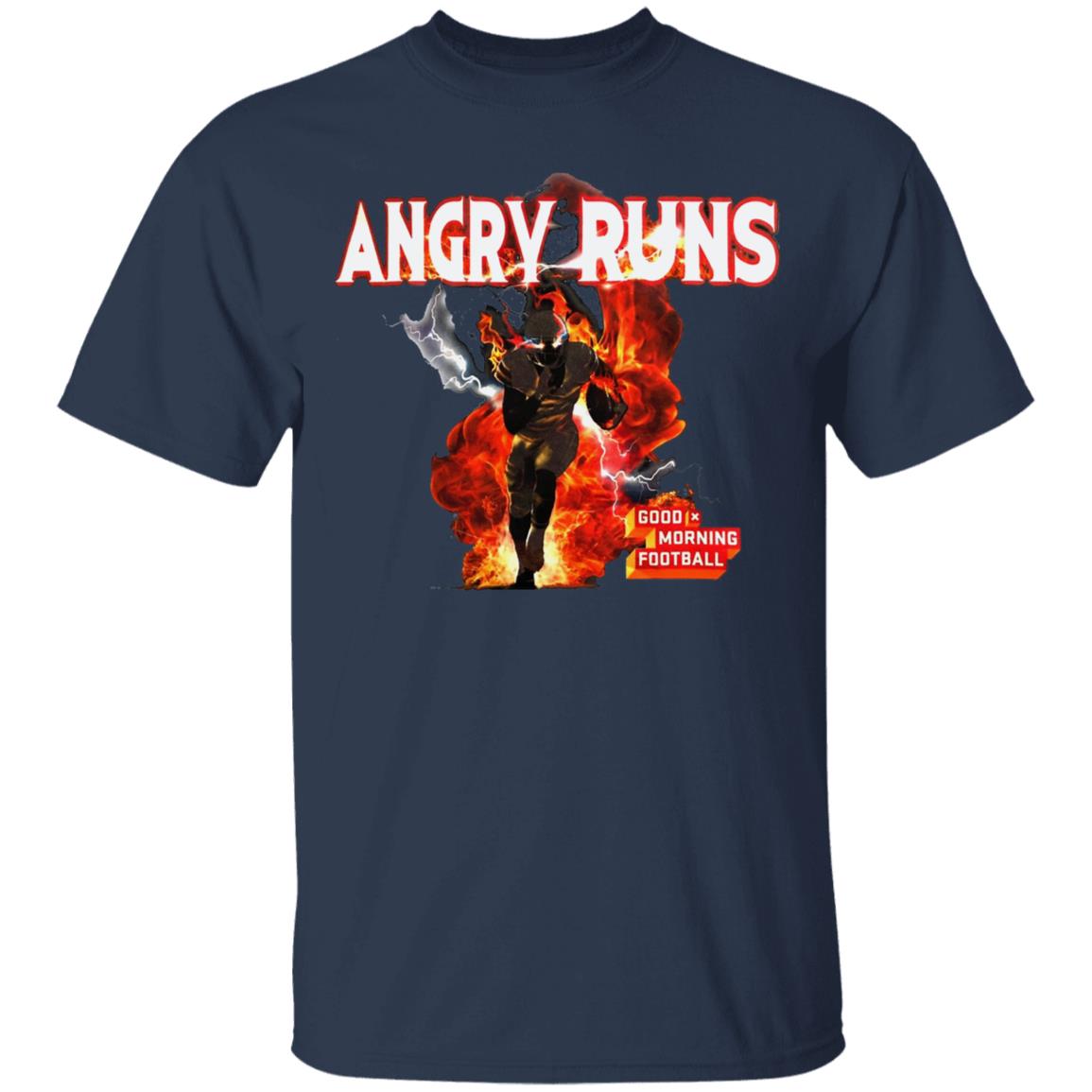 Angry Runs T Shirt Angry Runs Good Morning Football T Shirt Hoodie Sweatshirt - Teechipus