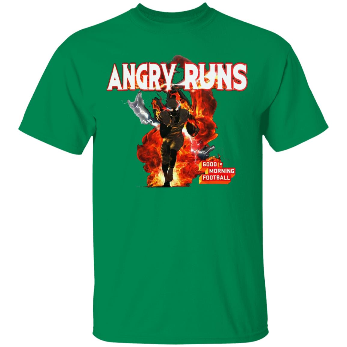 Angry Runs T Shirt Angry Runs Good Morning Football T Shirt Hoodie Sweatshirt - Teechipus