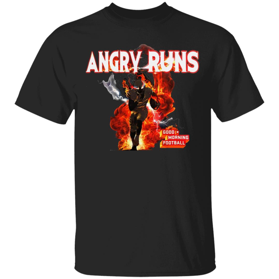 Angry Runs T Shirt Angry Runs Good Morning Football T Shirt Hoodie Sweatshirt - Teechipus