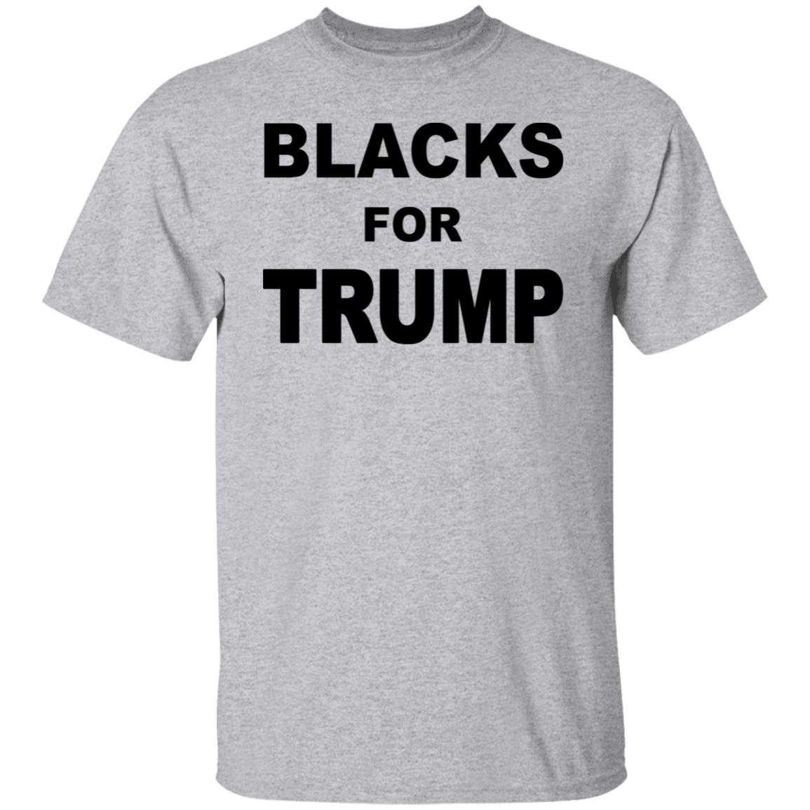 Blacks For Trump T Shirt Hoodie Sweatshirt - Teechipus