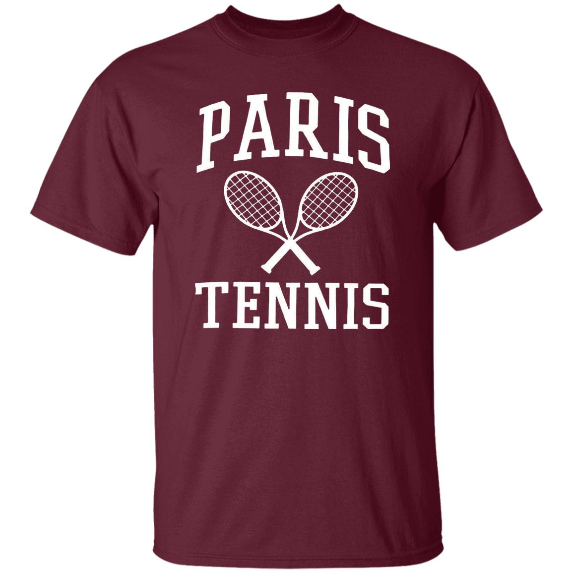 Paris Tennis T Shirt Hoodie Sweatshirt - Teechipus
