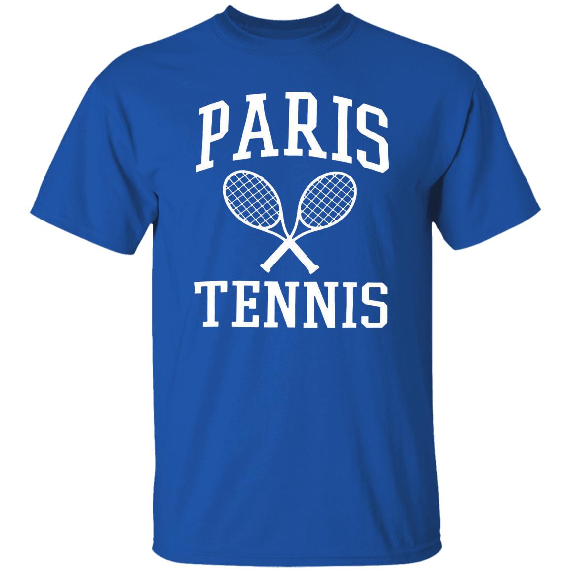 Paris Tennis T Shirt Hoodie Sweatshirt - Teechipus