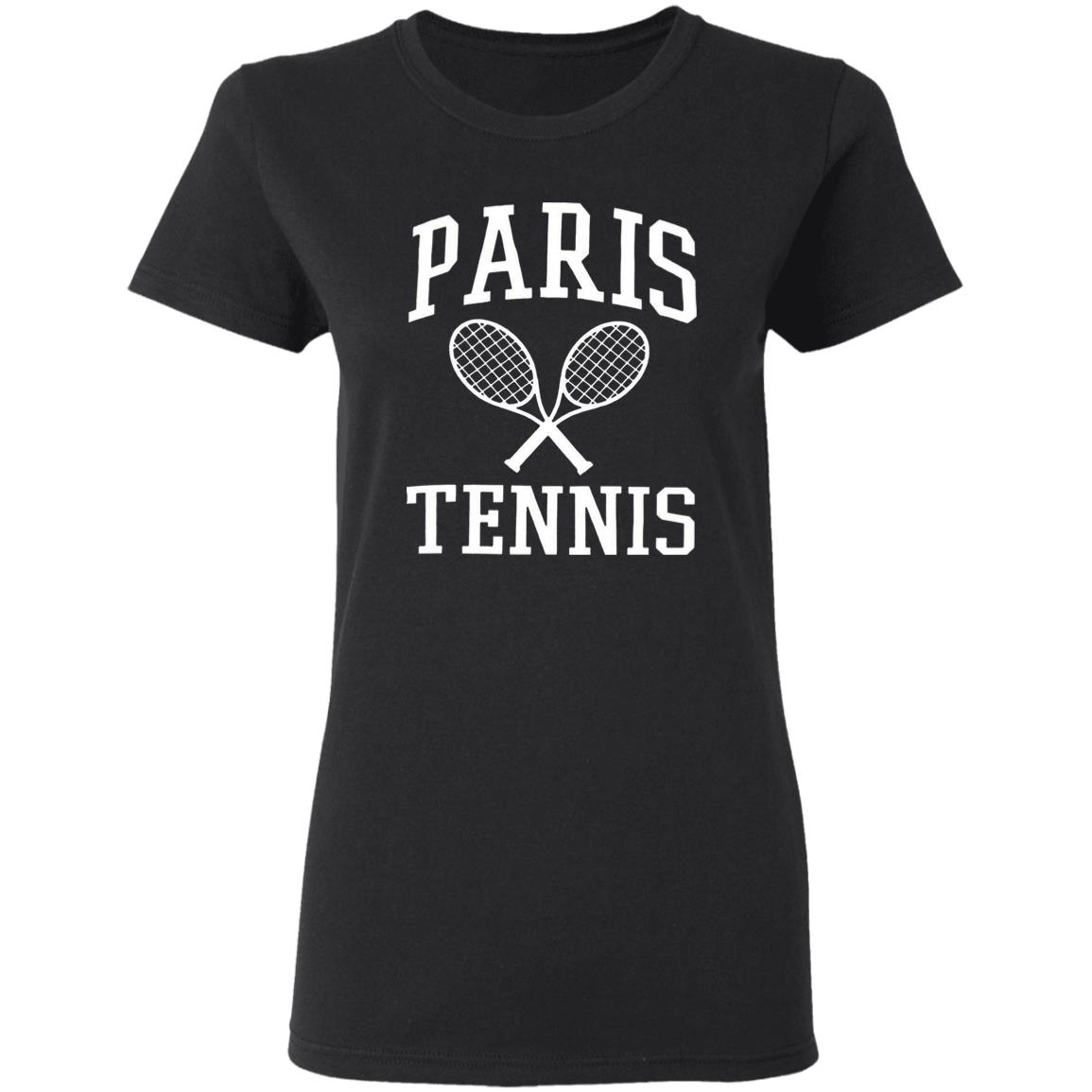 Paris Tennis T Shirt Hoodie Sweatshirt - Teechipus