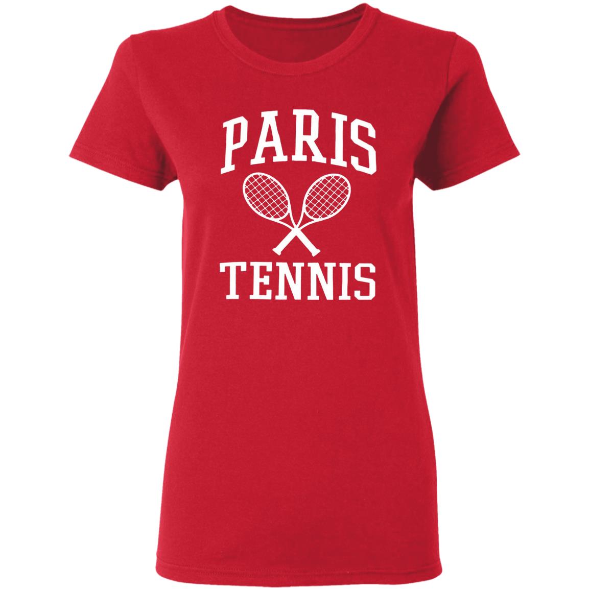 Paris Tennis T Shirt Hoodie Sweatshirt - Teechipus