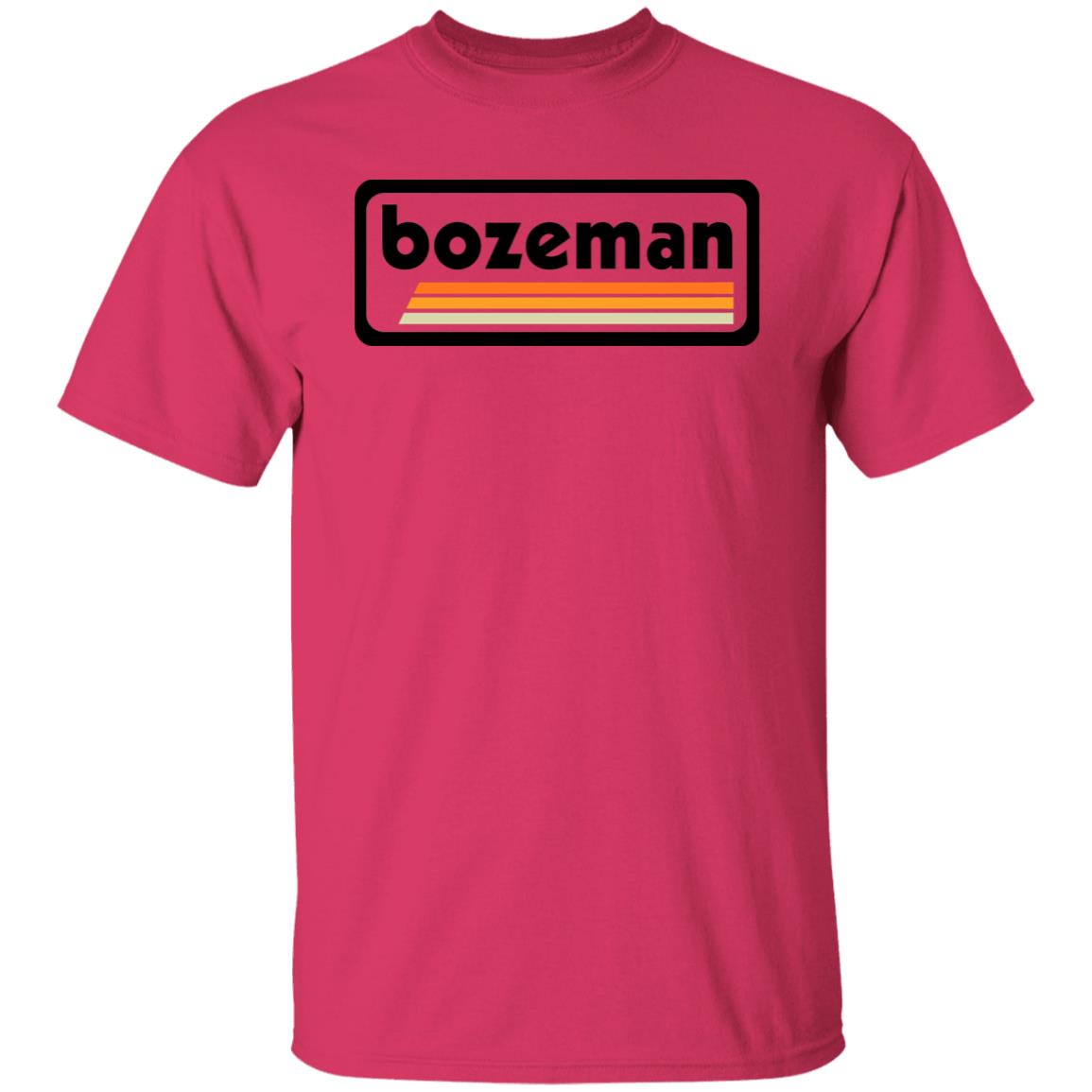 Heydaybozeman Merch Vintage Stripe Bozeman Tee Shirt Heydaybozeman Merch Vintage Stripe Bozeman hoodie sweatshirt - Teechipus