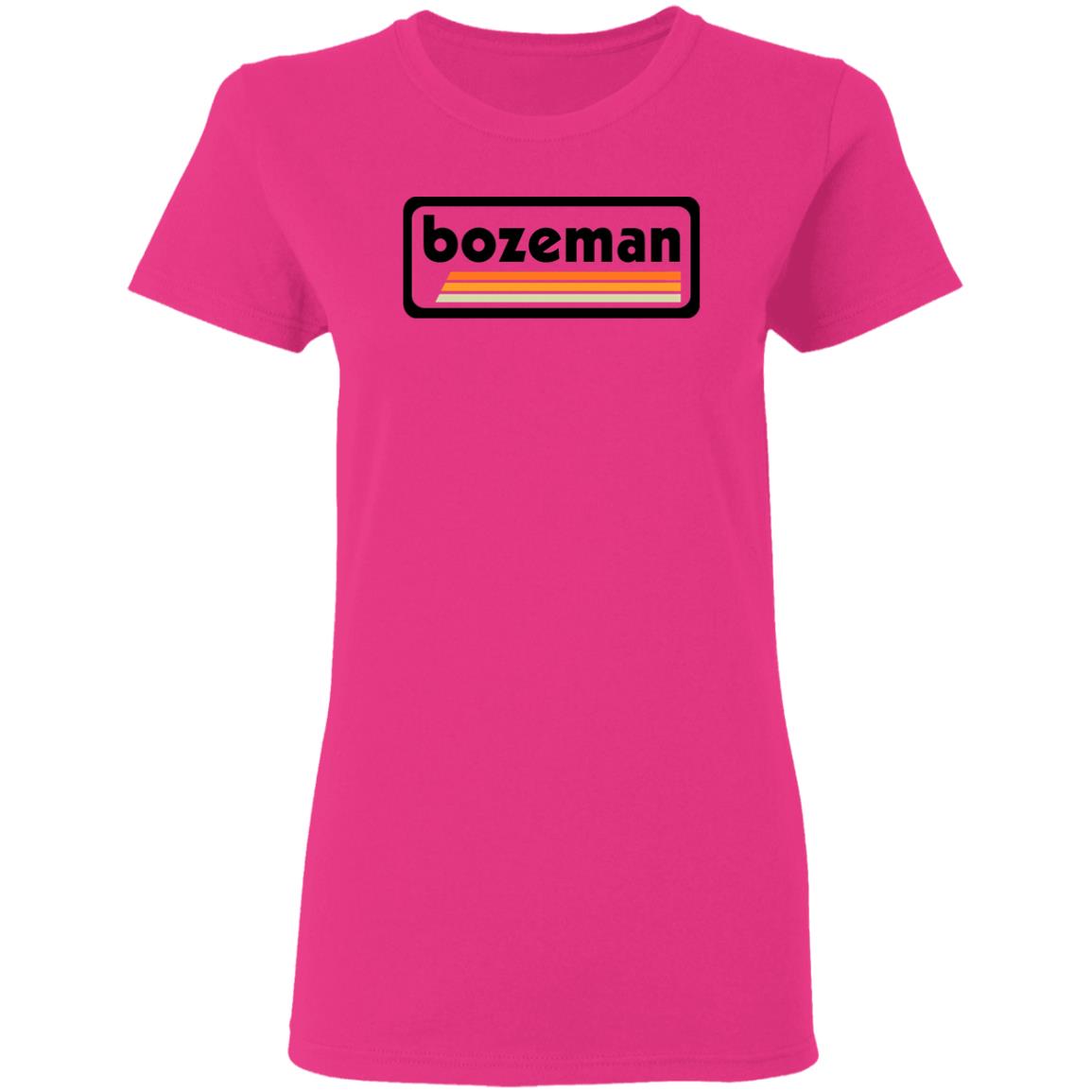 Heydaybozeman Merch Vintage Stripe Bozeman Tee Shirt Heydaybozeman Merch Vintage Stripe Bozeman hoodie sweatshirt - Teechipus