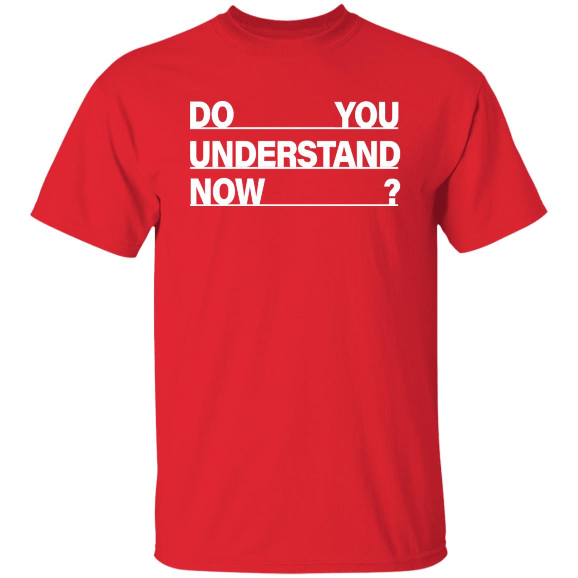 Do You Understand Now SHIRT Do You Understand Now Hoodie Sweatshirt - Teechipus