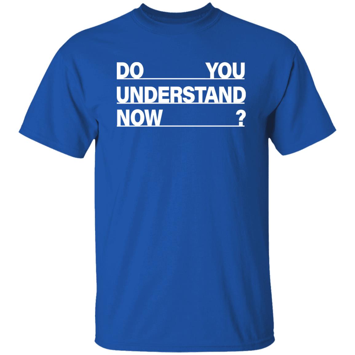 Do You Understand Now SHIRT Do You Understand Now Hoodie Sweatshirt - Teechipus