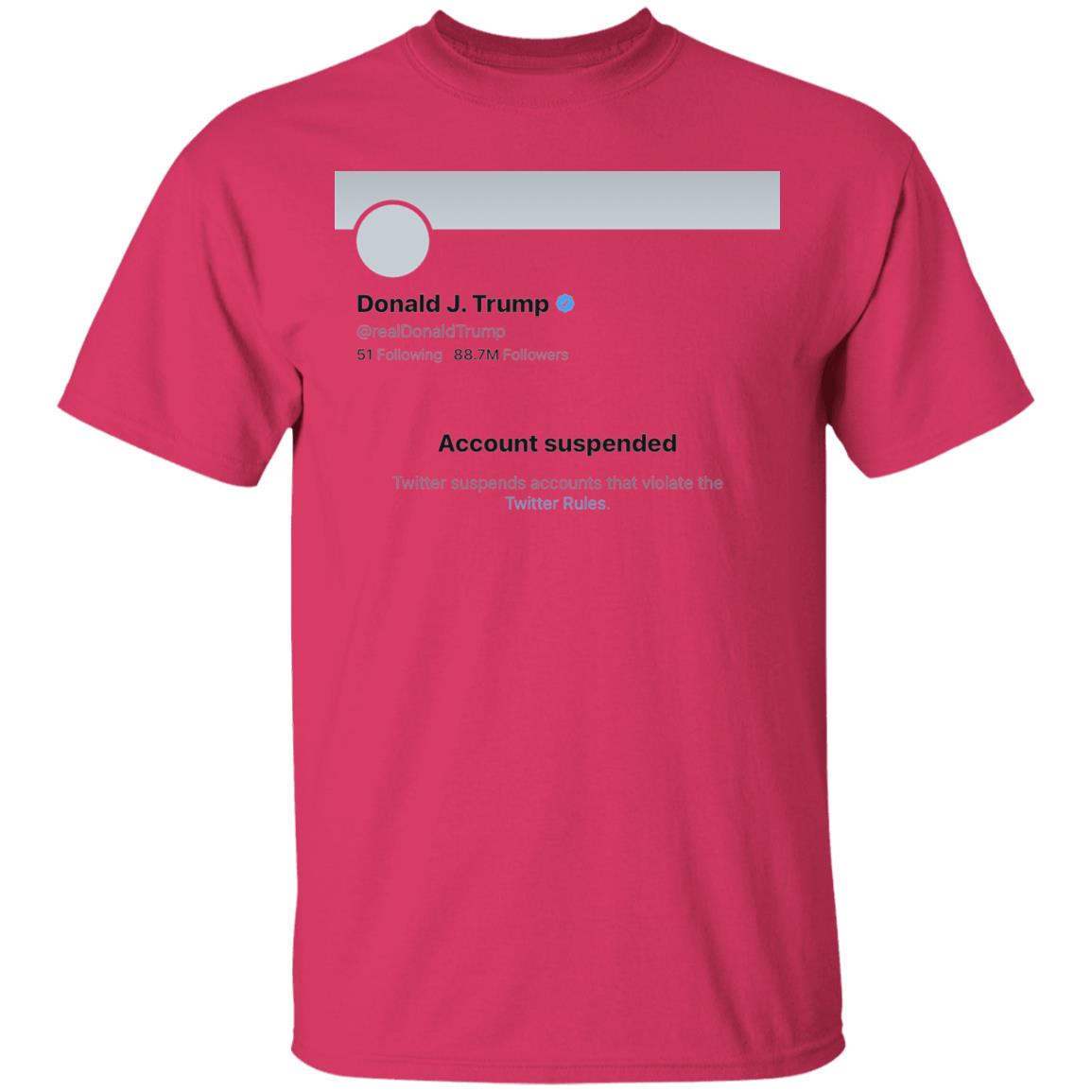 Twitter Bans Trump T Shirt Hoodie Sweatshirt - Teechipus