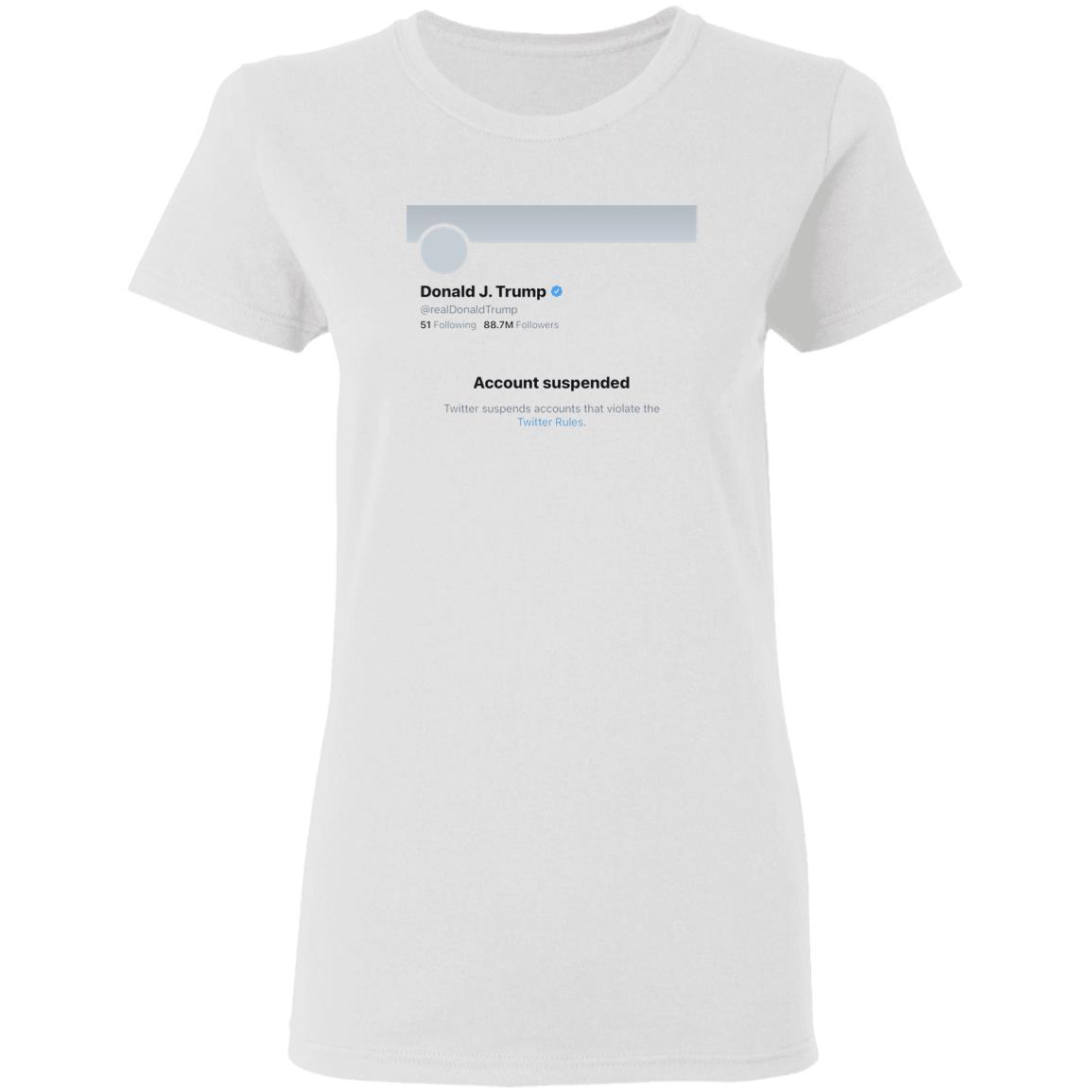 Twitter Bans Trump T Shirt Hoodie Sweatshirt - Teechipus