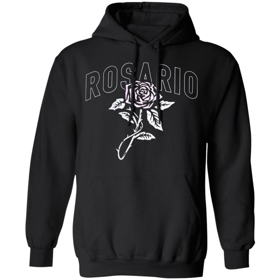 Alejandro Merch Rosario Rose Shirt Hoodie Sweatshirt - Teechipus