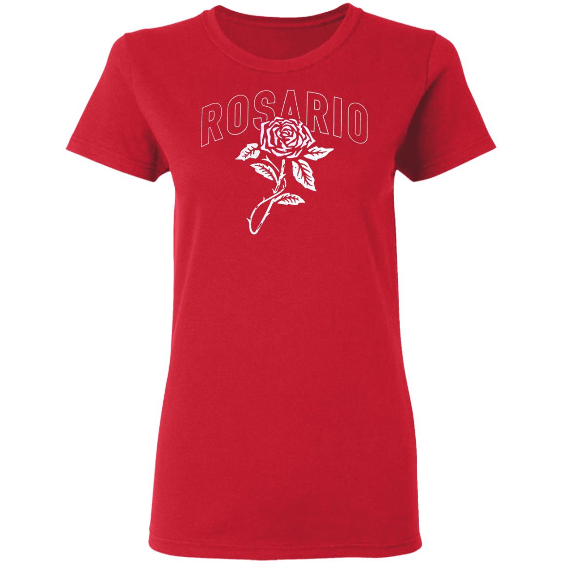 Alejandro Merch Rosario Rose Shirt Hoodie Sweatshirt - Teechipus