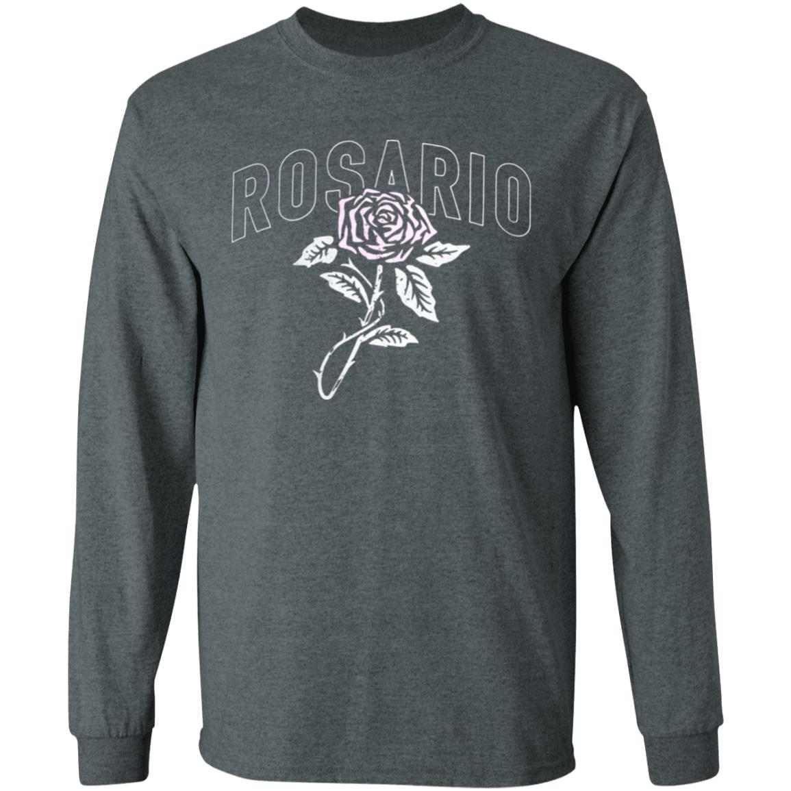 Alejandro Merch Rosario Rose Shirt Hoodie Sweatshirt - Teechipus