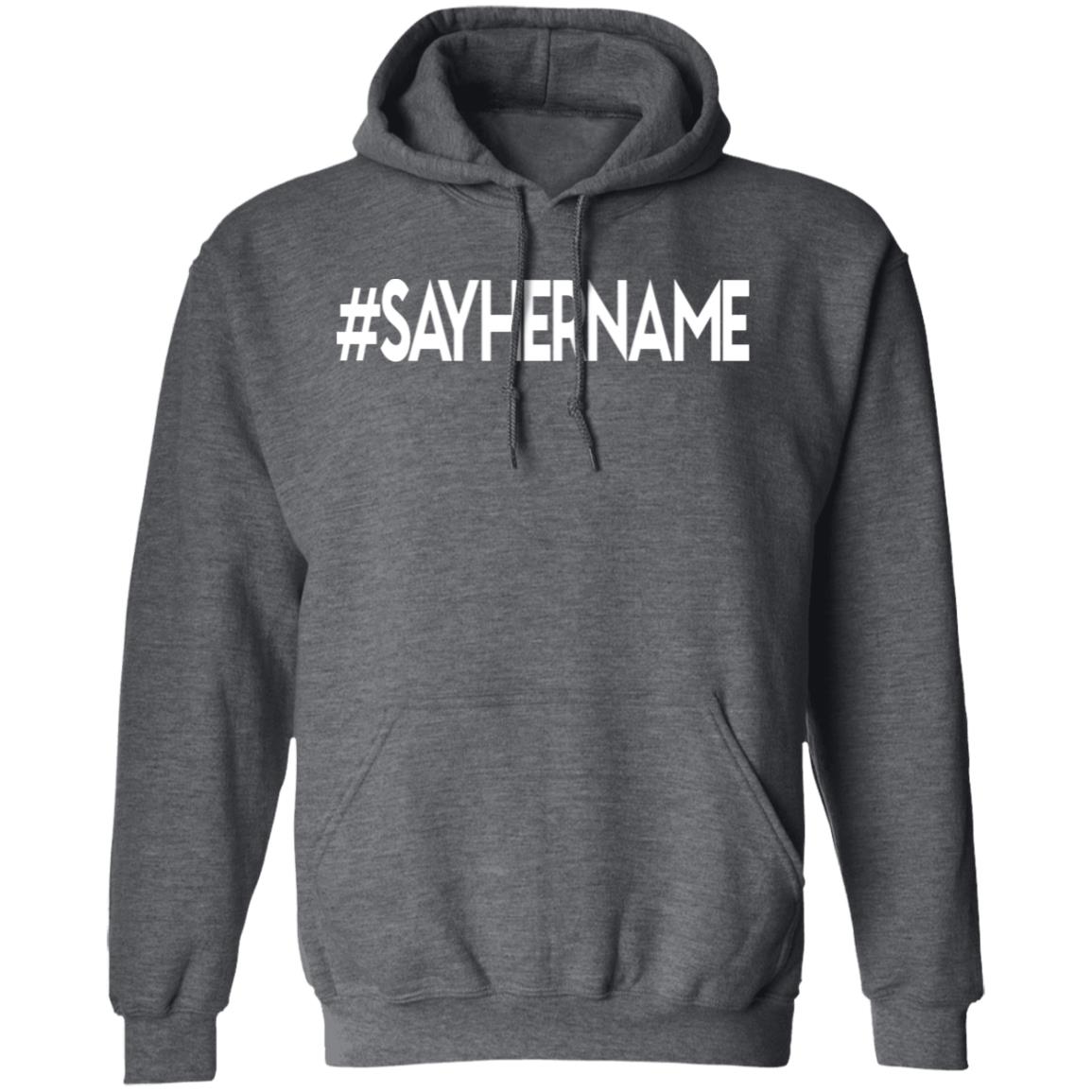 Drew Brees Say Her Name Shirt Black Hoodie swaetshirt - Teechipus