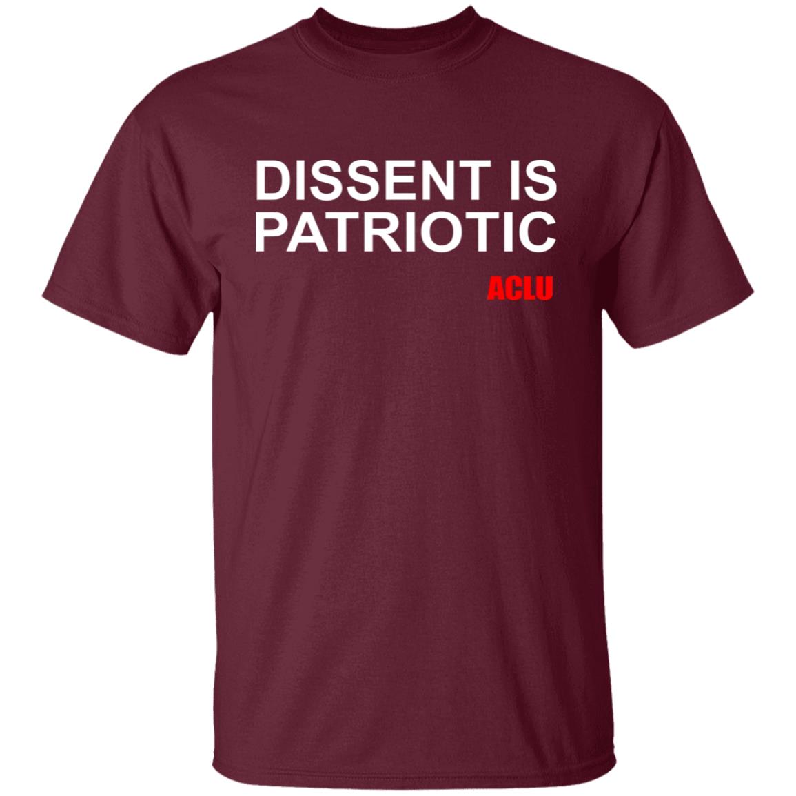 Aclu Merch Dissent Is Patriotic Aclu Tee Shirt Dissent Is Patriotic Aclu Hoodie Sweatshirt - Teechipus
