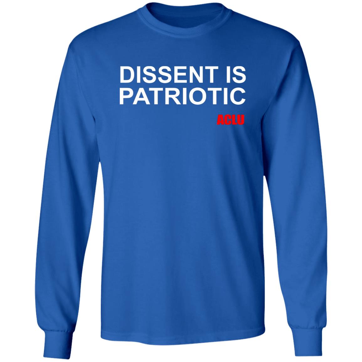 Aclu Merch Dissent Is Patriotic Aclu Tee Shirt Dissent Is Patriotic Aclu Hoodie Sweatshirt - Teechipus