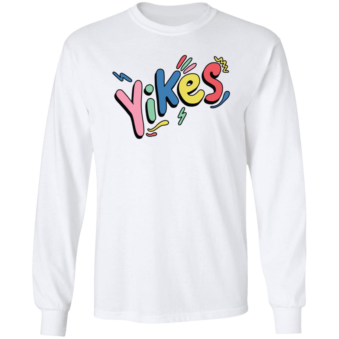 Yikes Merch Yikes Hoodie Yikes Sweatshirt Crewneck Eddy Burback Yikes Hoodie T shirt - Teechipus