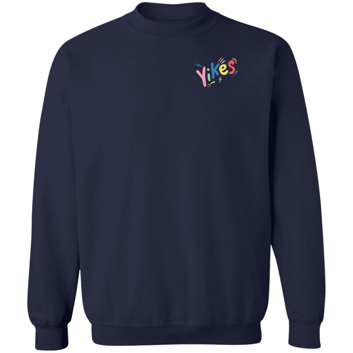 Yikes Merch Yikes Shirt Yikes Sweatshirt Crewneck Eddy Burback Yikes Merch Hoodie - Teechipus