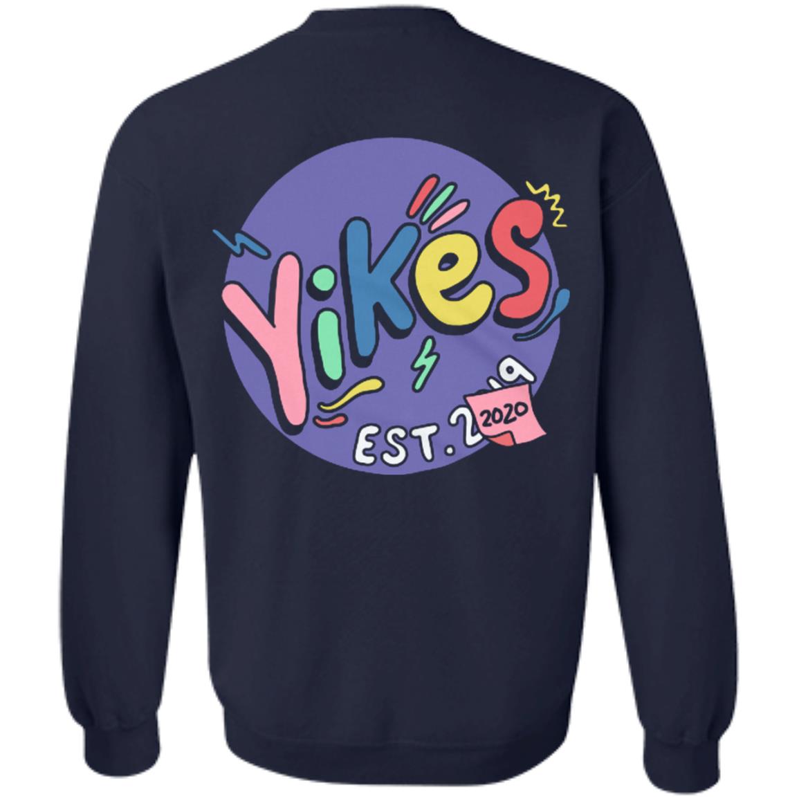 Yikes Merch Yikes Shirt Yikes Sweatshirt Crewneck Eddy Burback Yikes Merch Hoodie - Teechipus