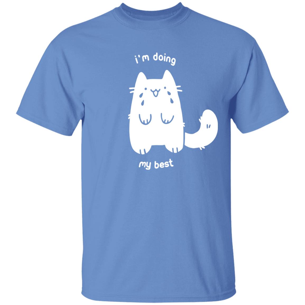 Crow merch I'm Doing My Best Shirt - Crying Cat T Shirt Crowlines Merch Store Apparel T Shirt Crow Merch - Teechipus