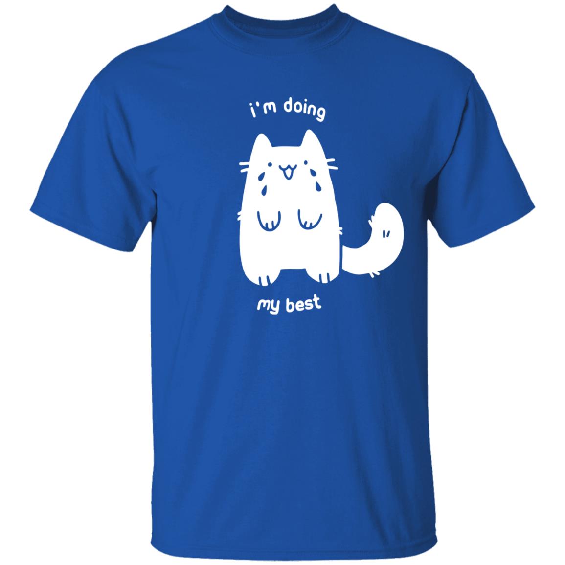 Crow merch I'm Doing My Best Shirt - Crying Cat T Shirt Crowlines Merch Store Apparel T Shirt Crow Merch - Teechipus