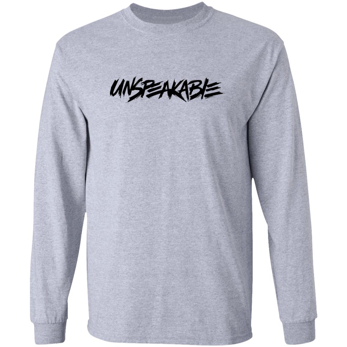 Unspeakable Merch Unspeakable Logo Shirt Unspeakable Merch Shirt Hoodie Sweatshirt - Teechipus