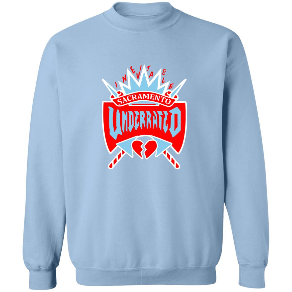 Underrated Hoodie Crewneck Sacramento Underrated T Shirt Matt George Sacramento Underrated Crewneck Inevitable916 Underrated T Shirt Hoodie sweatshirt - Teechipus